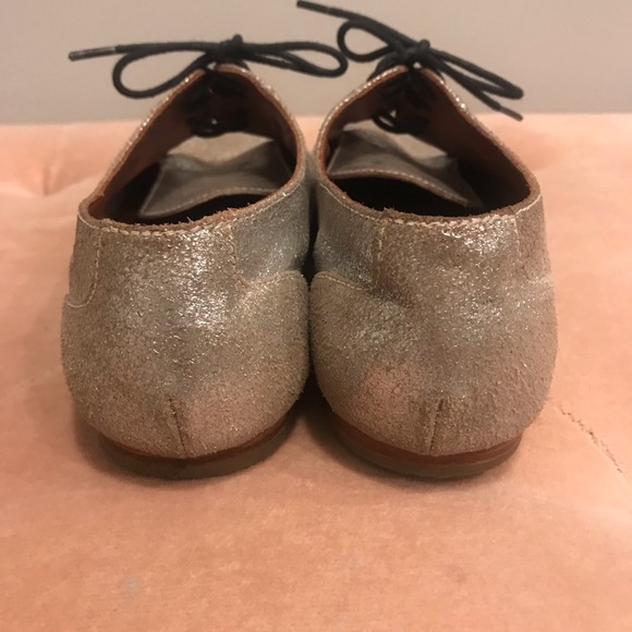 Rachel Comey Novak rare silver Oxford flats 6/6.5 - Picture 7 of 8